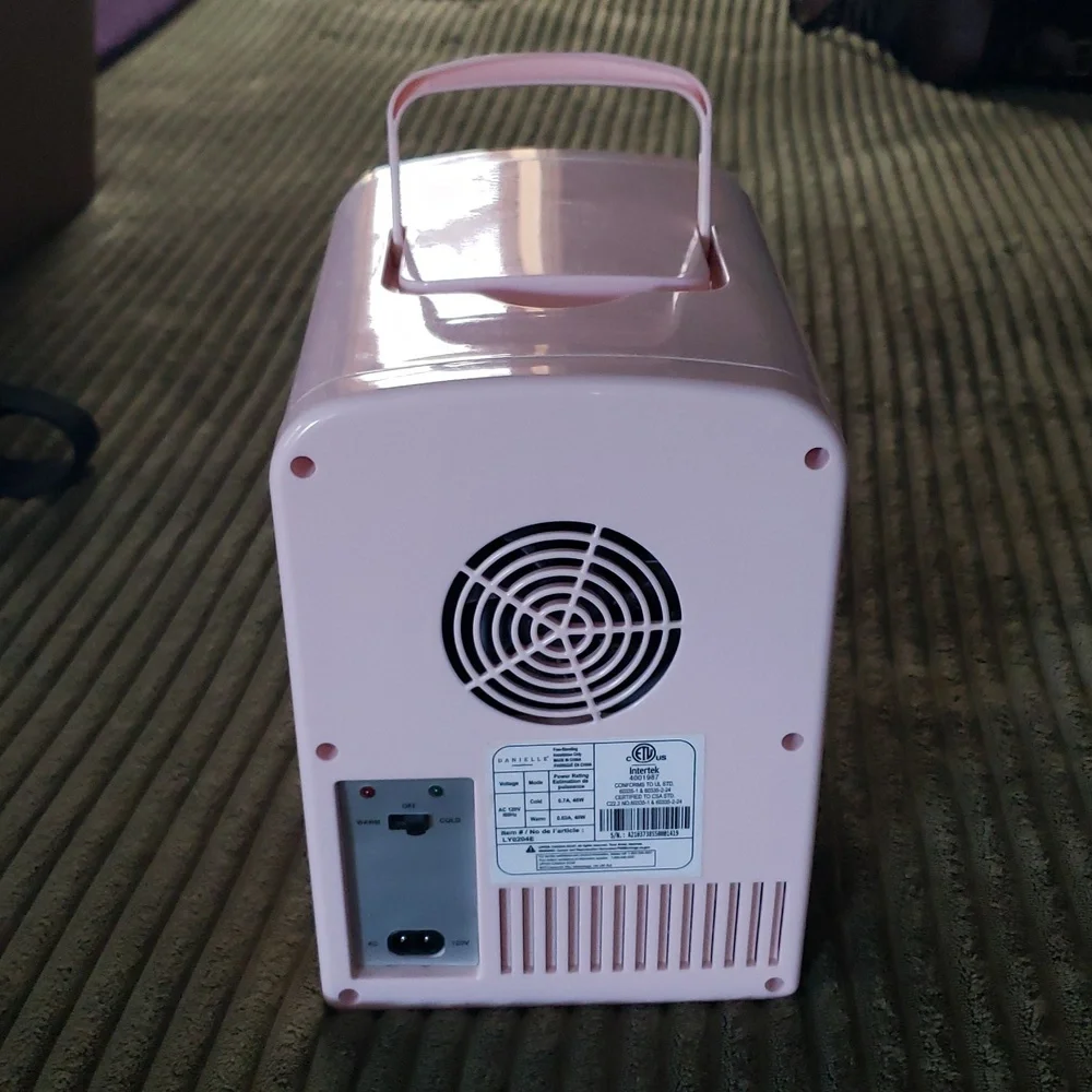 Danielle Creations Mini Pink Fridge